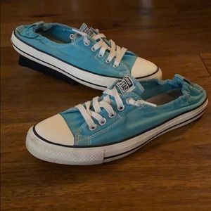 Teal women’s 11 converse